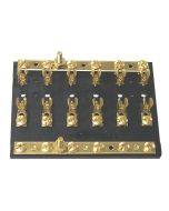 Hot Feed/Common Ground Fuse Block (6 Gang)