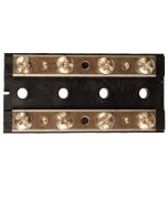 Dual Brass Bus Bar (8 Gang)